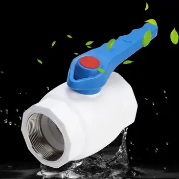 

PPR Plastic Pipe Connection Ball Valve Water Pipe Fittings Accessories Female Thread 2in Diameter 60mm Low pressure