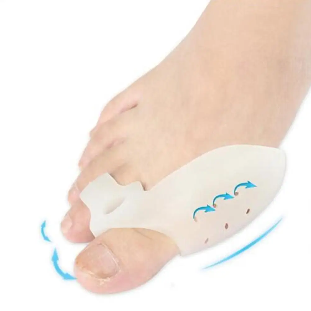 Gel Toe Separators Stretchers Straightener Bunion Corrector Thumb Valgus Preventions Tool Alignment Pain Relief Thumb Orthotics