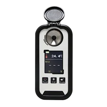 New 0-95% Digital Coffee Sugar Concentration Meter Brix With Dual Scale Display Temperature Compensation Multifunction Food Indu