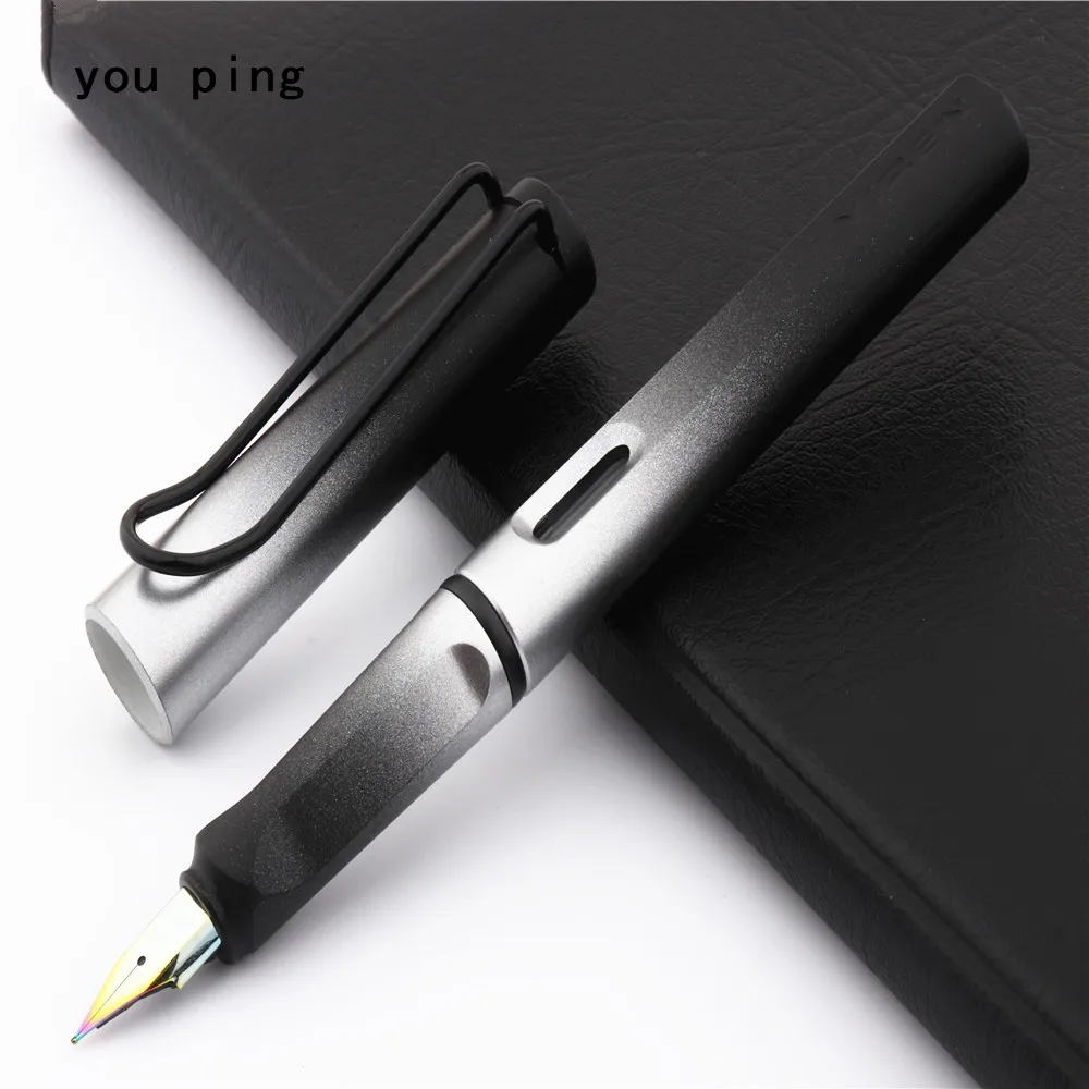 

High quality 405 Black School student office Supplies colour Nib Fountain Pen New