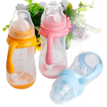 

2018 Wide Neck Anti-colic Baby Cup Milk Feeding Nipple Bottle Infant 320ML JUL9_17