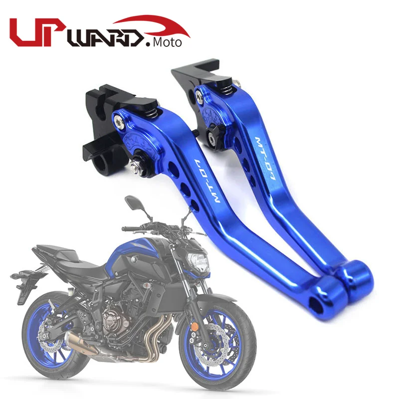 

Для YAMAHA MT-07 MT 07 MT07 FZ-07 2014-2021 аксессуары для мотоциклов короткие рычаги тормоза и сцепления с логотипом MT-07