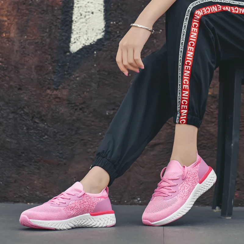 Женская обувь для тенниса; sapato feminino zapatos mujer; коллекция года; мягкие удобные кроссовки; устойчивая нескользящая обувь для спортзала, фитнеса; женские беговые кроссовки на плоской подошве