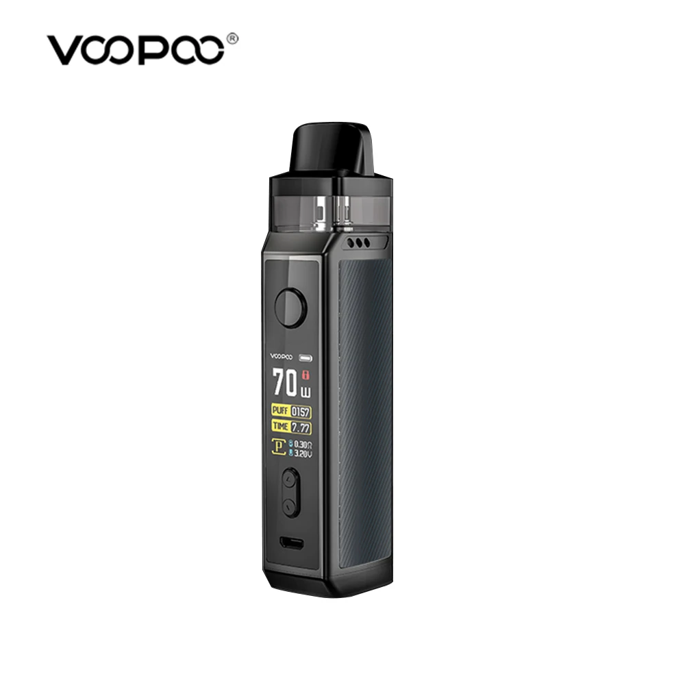 Новейший VOOPOO VINCI X Mod Pod Kit 5-70 Вт vape kit подходит для одной батареи 18650 электронная сигарета vs Vinci Kit/Drag 2