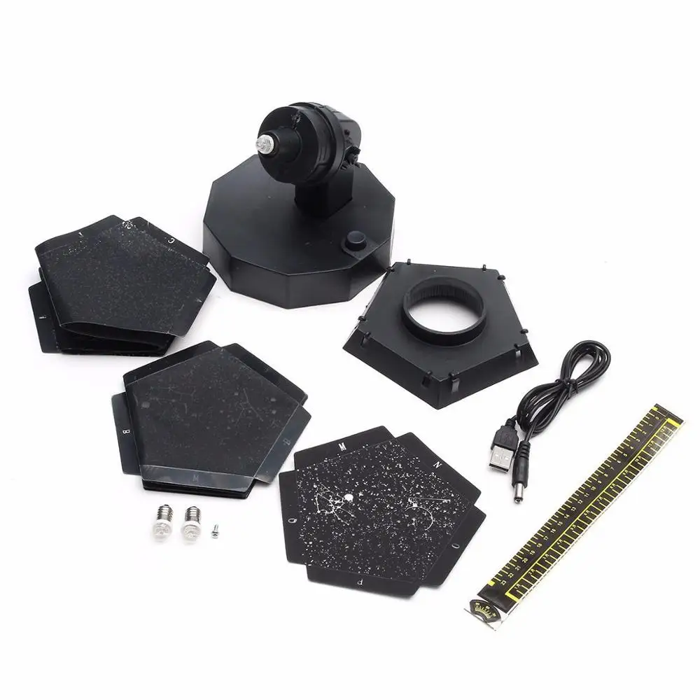 Ночник светодиодный проектор с 5 звездами неба Волшебная Звездная лампа