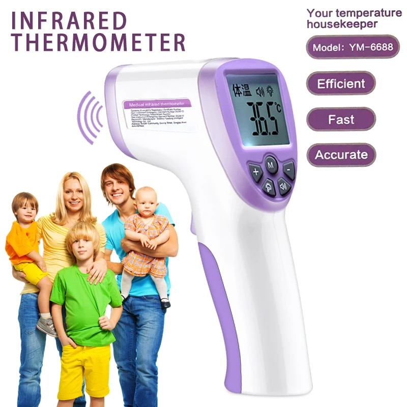 

Handheld Infrared Thermometer Temperature Meter Non-contact Forehead Measuring Portable Adult Baby AN88