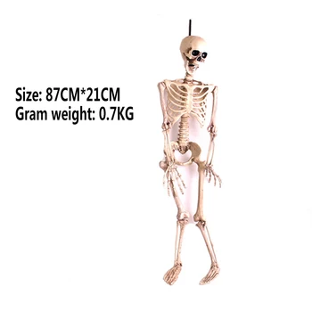 

Halloween Simulation Skeleton Antistress Toys Secret Room Haunted House Decoration Pendant Terror Horror Toys