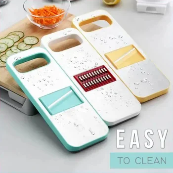 

Newly 4-In-1 Stainless Steel Vegetable Slicer Kitchen Tools Multi-function Vegetable Cutter Shredder