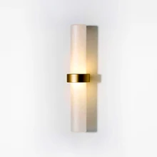 Lámpara de pared de tubo de cristal original de lujo, Sistema Continuo, modelo moderno conciso, sala de estar artística para lámpara de pared, dormitorio(China)