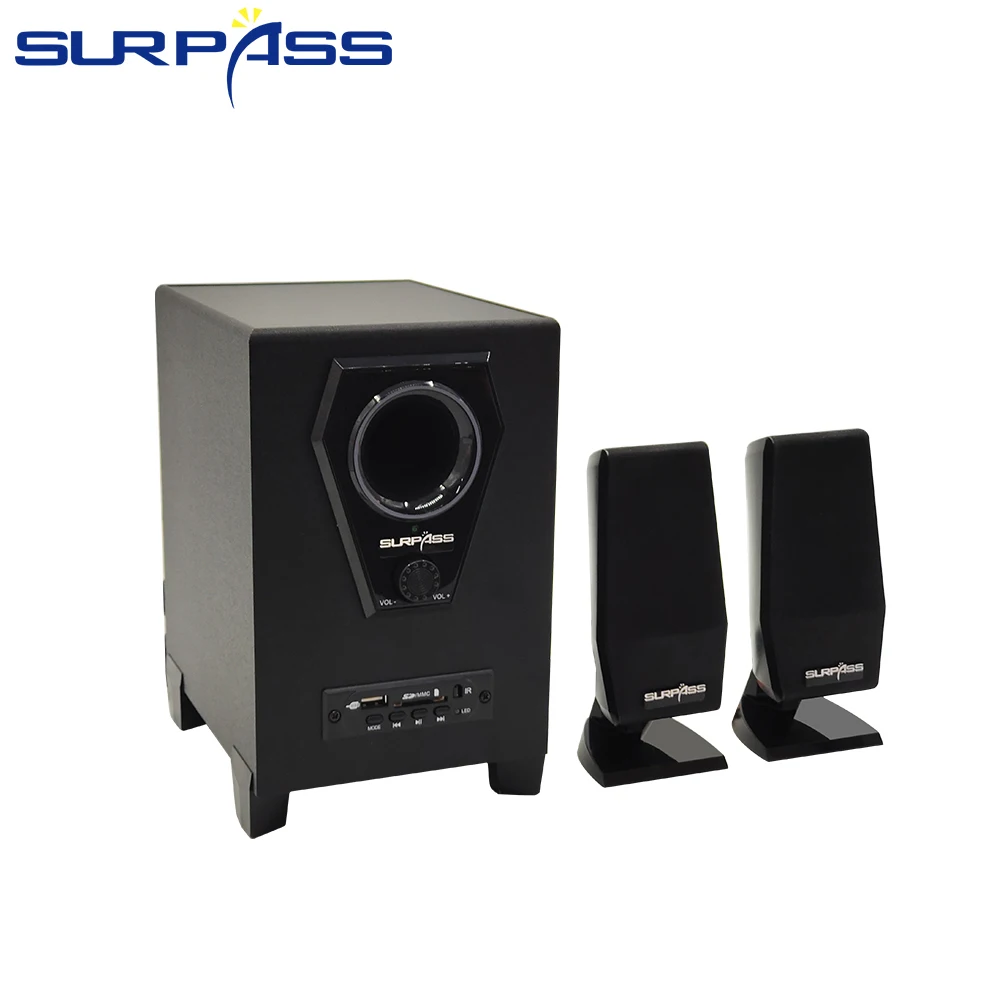 Mini Computer Speaker USB Wired Bluetooth  Hifi 2