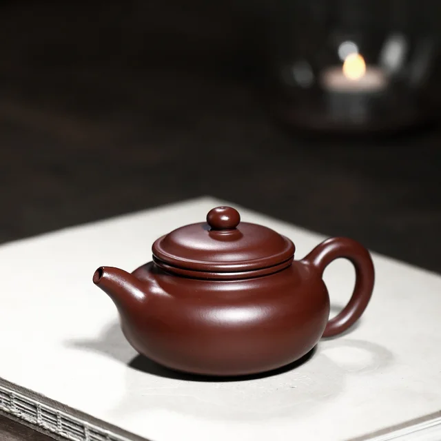 Yixing Ajánlott Tiszta Kézi Rong-Hua Wu Levetkőzött Érc Lila Agyag Zhu Antik Teás Tea Teakészlet - Image 3