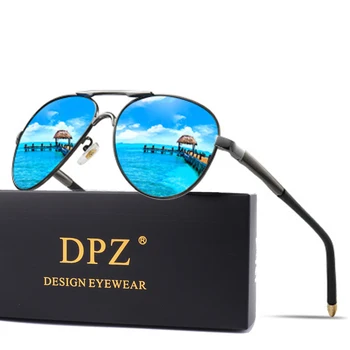 

2020 Aluminum Magnesium Men Sunglasses Driving Polarized Coating Mirror Eyewear aviation Sun Glasses For men UV400 Accessories