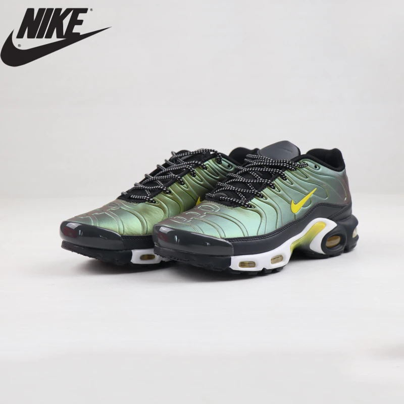 Nike Zapatillas deportivas TN Air Max Plus hombre, calzado cómodo, color amarillo y negro, TNC3|Zapatillas de correr| AliExpress