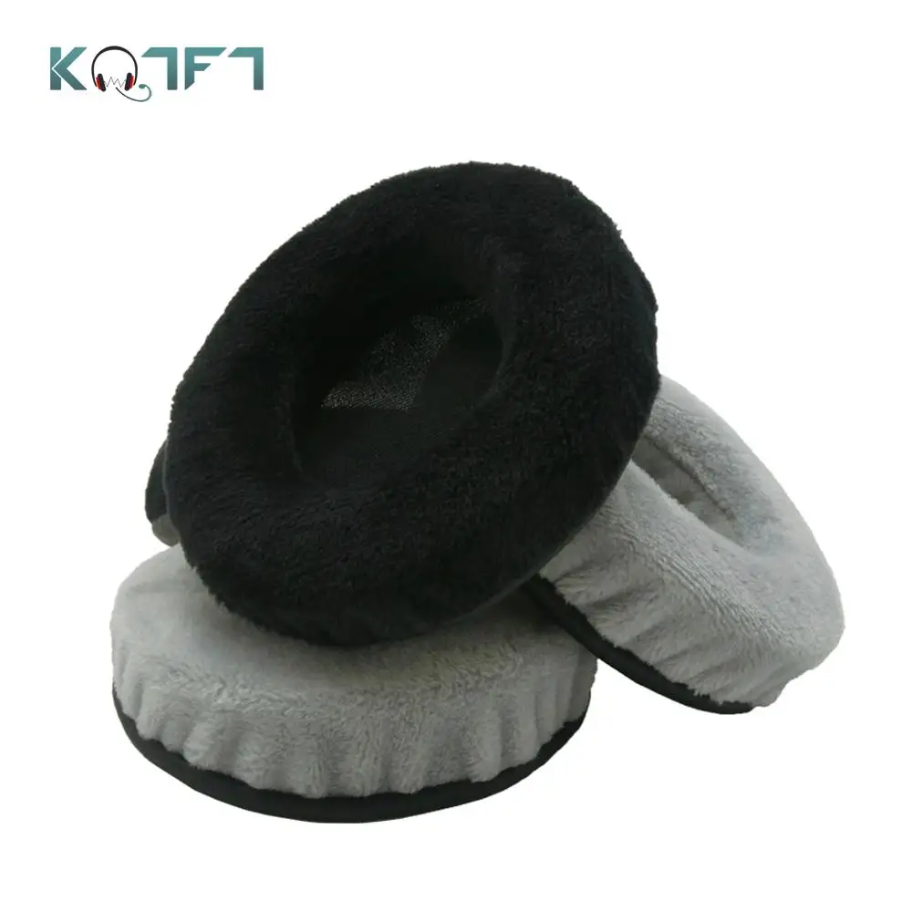 KQTFT 1 Pair of Velvet Replacement Ear Pads for Sennheiser HD424 HD 424 HD 424 Headset EarPads Earmuff Cover Cushion Cups