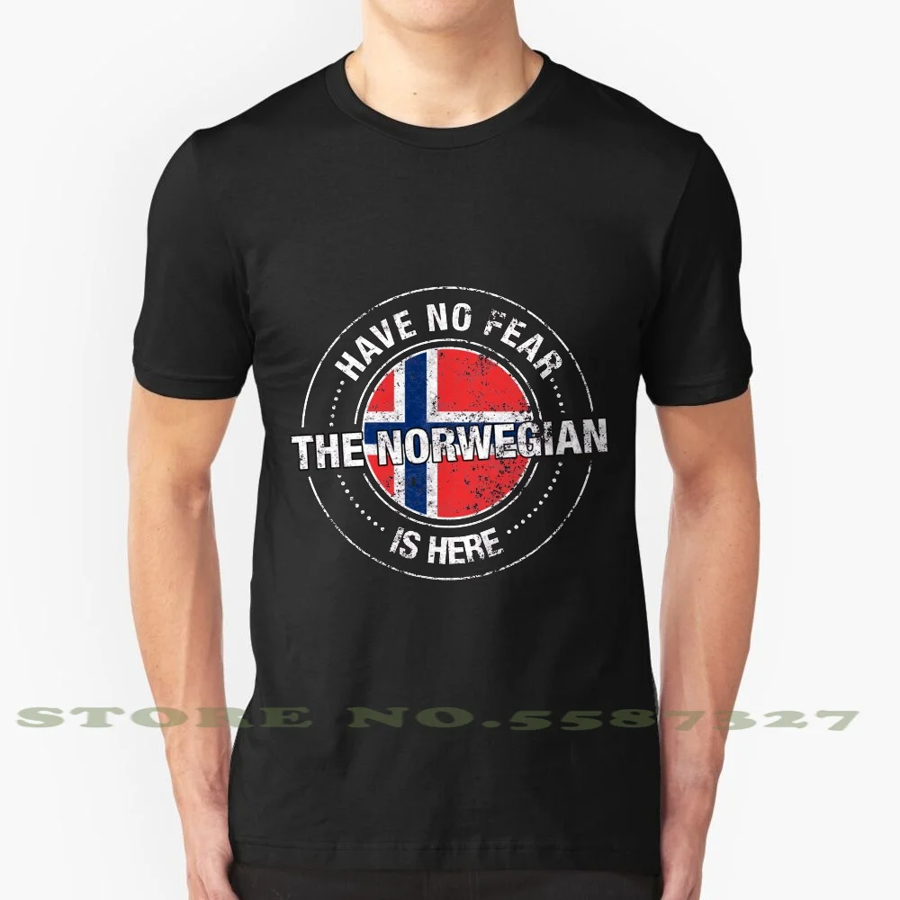 Have No Fear The norwean Is Here рубашка модная Винтажная футболка футболки норвежский флаг я