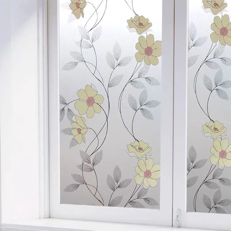 Окрашенные витражная пленка стеклянные оконные пленки цвета самоклеющиеся