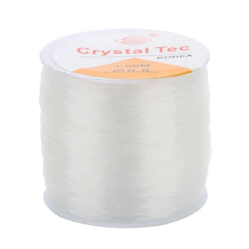 

1 Roll Elastic Bracelet String Cord Stretch Bead Cord for Jewelry Making and Bracelet Making