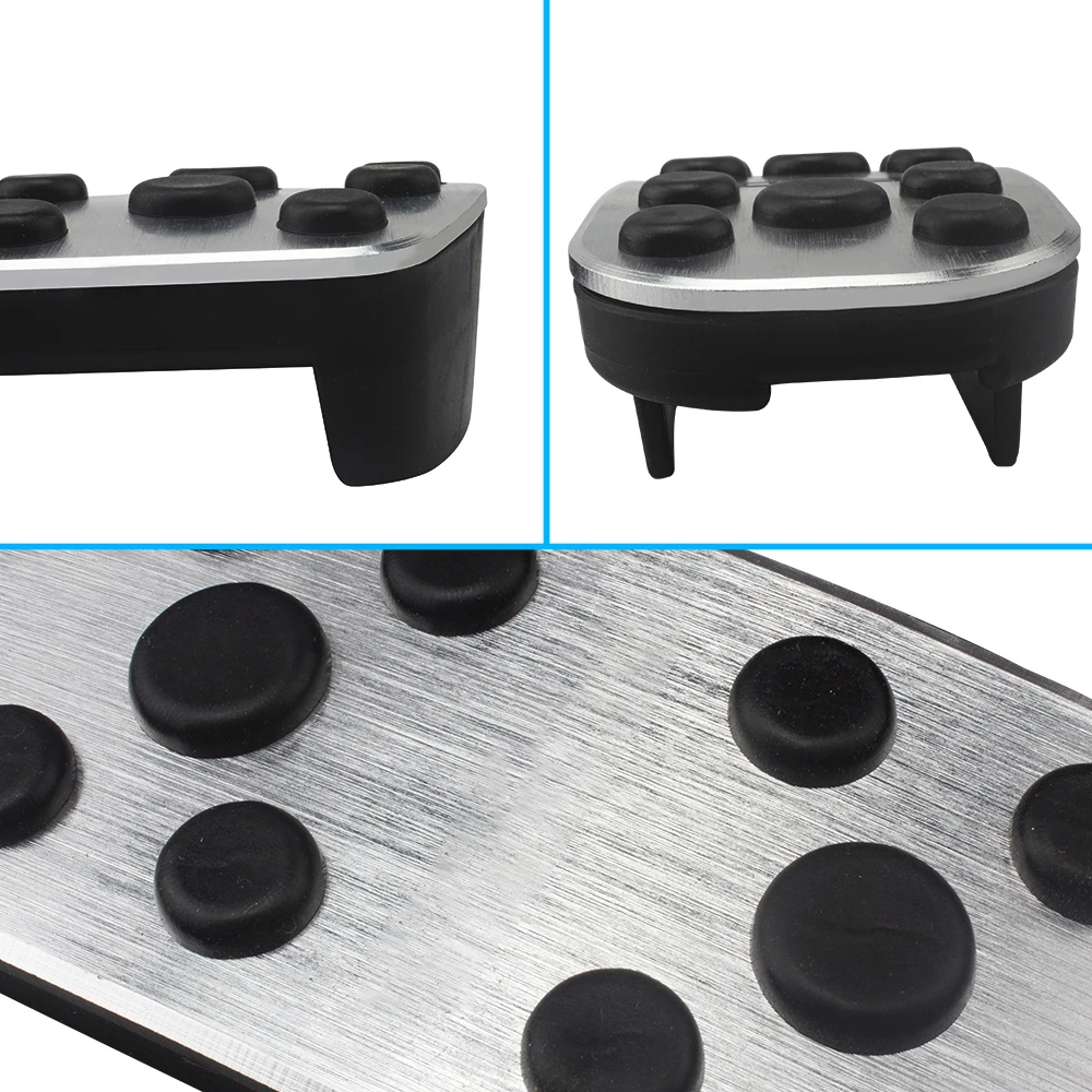 Car Foot Fuel Pedals Accelerator Brake Pedal Pad Cover For Toyota Land Cruiser Prado FJ 150 2010 -