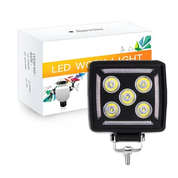 

New 3 Inch 29LED 97W Automobile Square Work Light All Aluminum Car Work Lights High Quality SUV Truck Car Light Auto Accessories