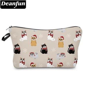 

Deanfun Cute Cat Print Makeup Bag Fashion Casual Female Travel Organize Bag 52524
