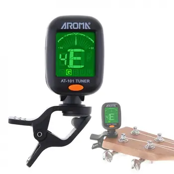 

Mini Portable Clip-on Digital Tuner Foldable Rotating for Chromatic / Guitar / Bass / Violin / Ukulele