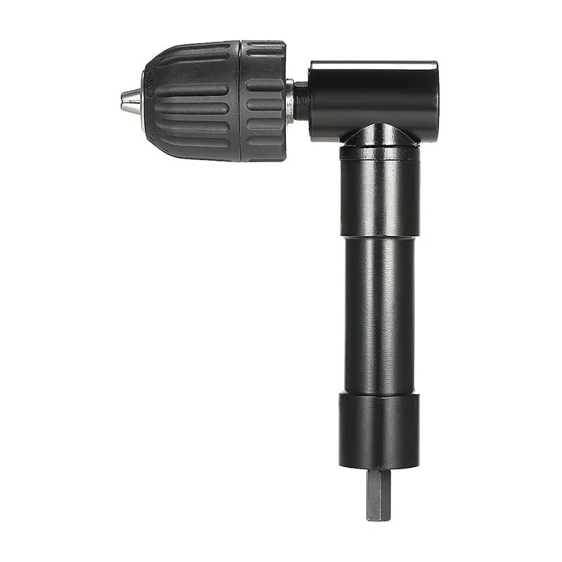 ZK30 90 Degree Right Angle Electric Drill Corner 8mm Hex Shank Turning Device Bend Extending Three-jaw Chuck Range 1-10mm