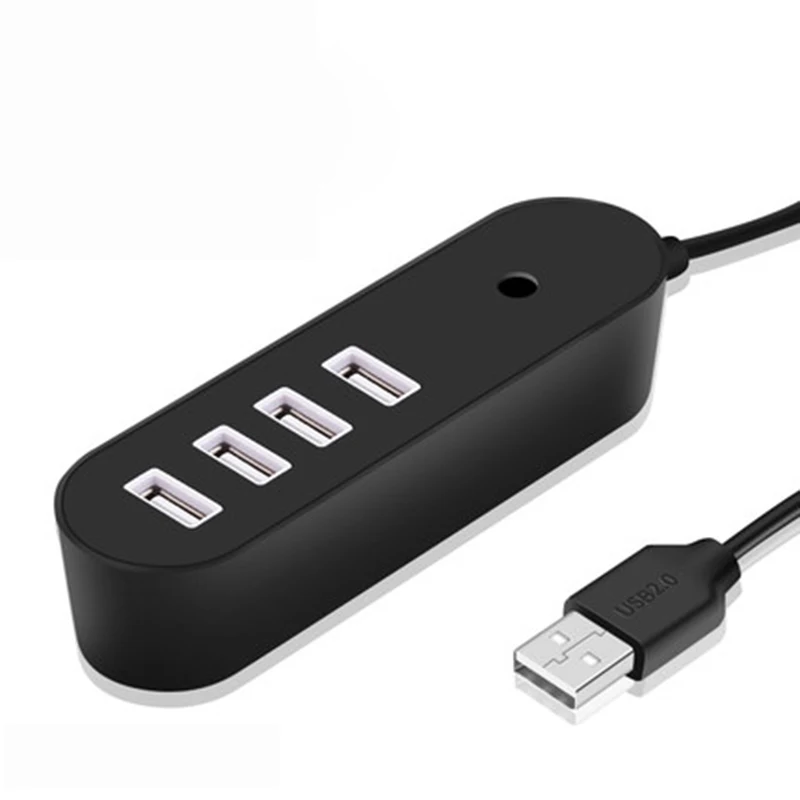 Концентратор USB 4 7 портов 2 0 высокоскоростной Сверхтонкий портовый разветвитель
