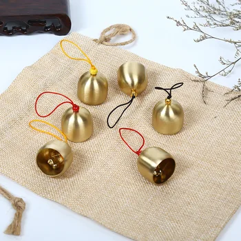 

Fine Copper Wind Chime and Accessories with Clappers Metal Small Bell Wind Chimes DIY Materials Christmas Bell fang dao ling