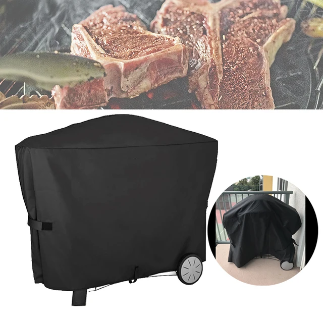 Bbq Grill Borítója A Weber Q2000 Q3000 Fedélhez Kültéri Barbecue Kiegészítők Porálló Vízálló Esővédő Burkolatok - Image 2
