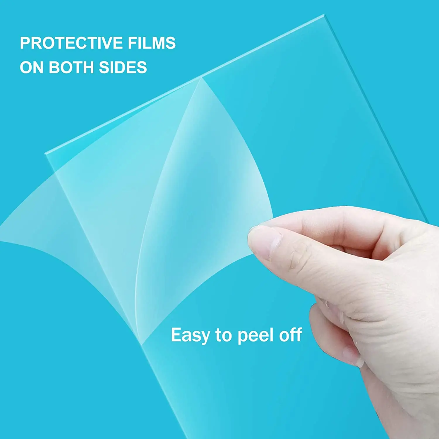 PET Sheet Panels 10pcs pet sheet for DIY Sneeze Guards Face Shields Railing Guards and Pet Barriers