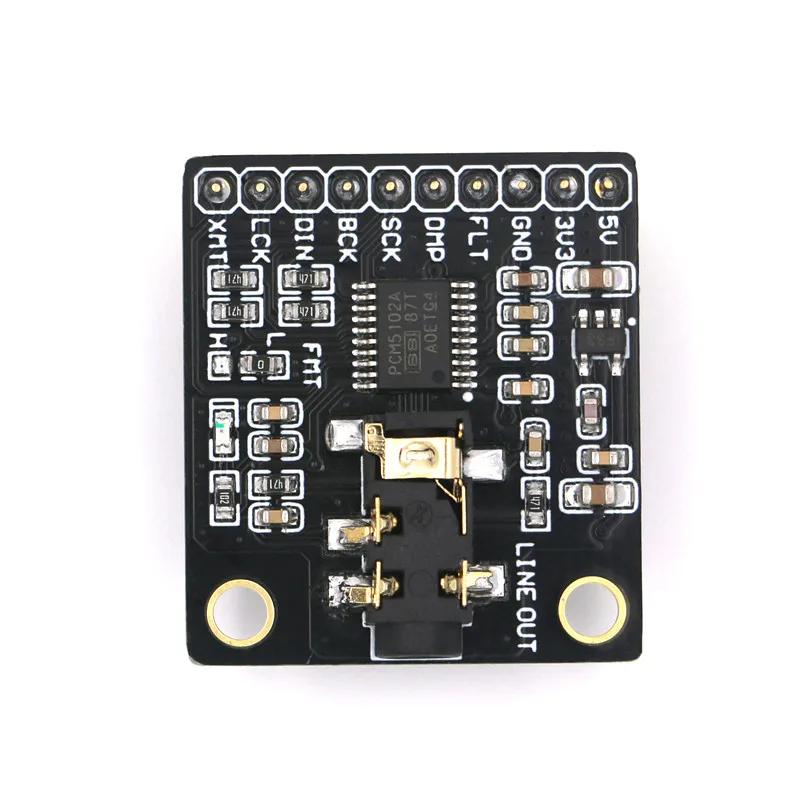 PCM5102A стерео ЦАП цифро-аналоговый преобразователь PLL голосовой модуль ies аудио модуль воспроизведения