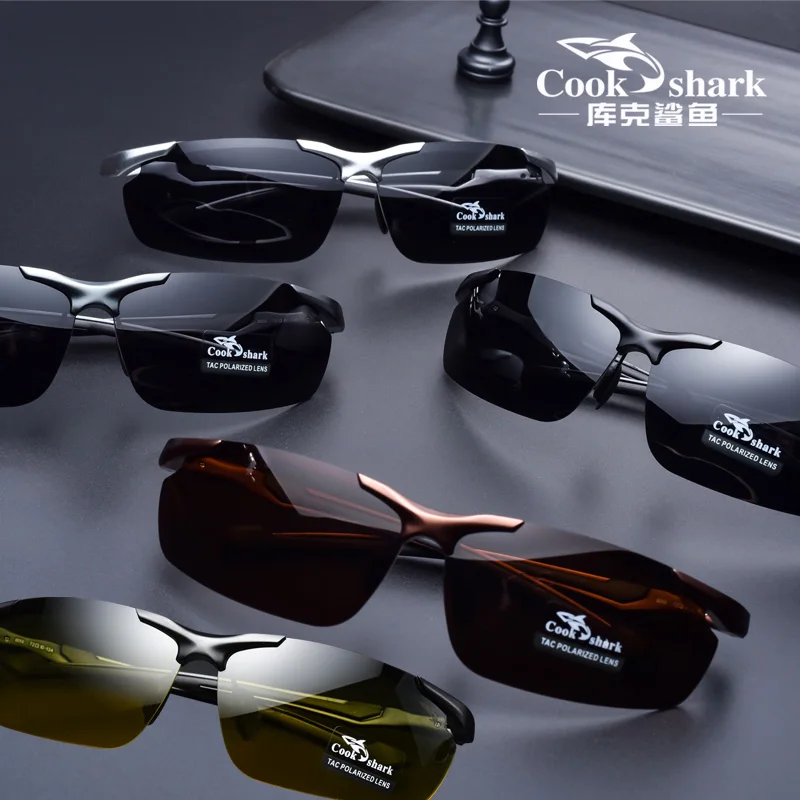 Cookshark 2020 Новые солнцезащитные очки Мужские поляризационные для вождения