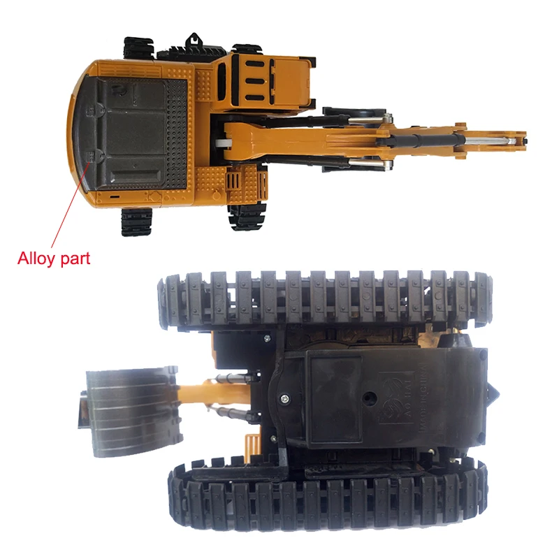 8CH Моделирование RC экскаватор музыкальные игрушки и свет детская обувь для мальчиков Игрушки для грузовых автомобилей RC подарки