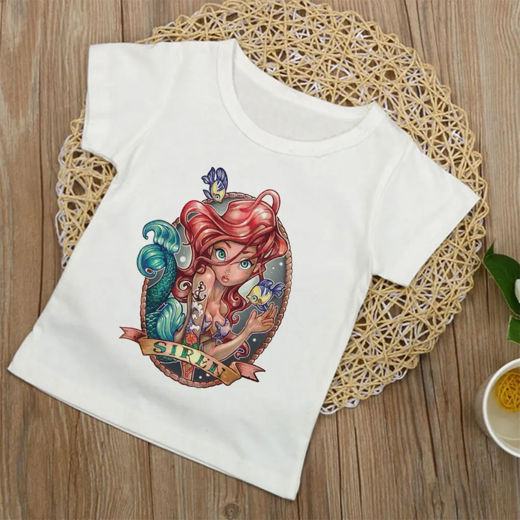 Новинка; топы для маленьких девочек; Kawaii; веселые футболки для мальчиков с принтом «веселый год принцессы» крутая Детская футболка с принтом модная Милая одежда для отдыха