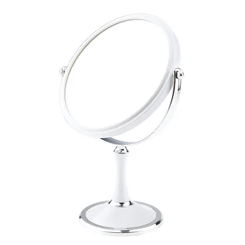 

1 Piece Vanity Makeup Mirror - 8'' Tabletop Mirror 1X/ 3x Magnifying Two-Sided Swivel Cosmetic Mirror