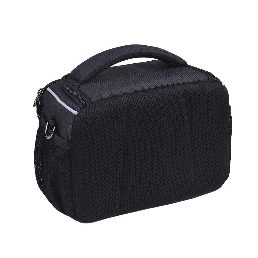 Andoer 600D Fabric Material Stylish Multi-function Camera Shoulder Bag with Waterproof Rain Cover for Canon Nikon Sony Cameras