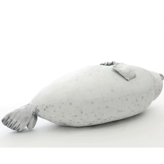 For  Customer 3D Novelty Throw Pillows Soft Seal Stuffed Plush Housewarming Party Hold Children Xmas Gifts 6