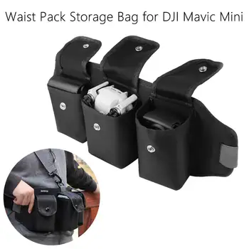 

Mavic Mini Outdoor Waist Pack Portable Package Protective Storage Bag for DJI Mavic Mini Drone Controller Battery 3 in 1 Bag