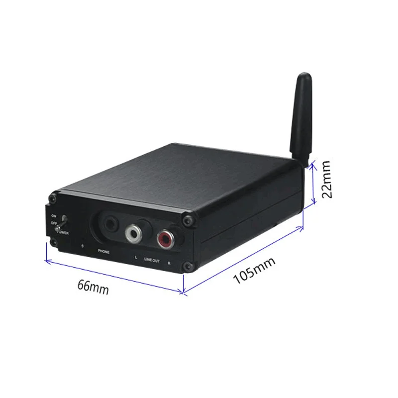 Bluetooth DAC CS8670 Bluetooth 5.0 Opitcal Coaxial to 3.5MM R/L With OPA2604 Hifi operational amplifier Support APTX For Phone