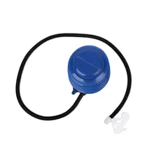 5 в 1 подпятник Работает Фитнес мяч надувная игрушка Синий ABS надувной воздушный насос