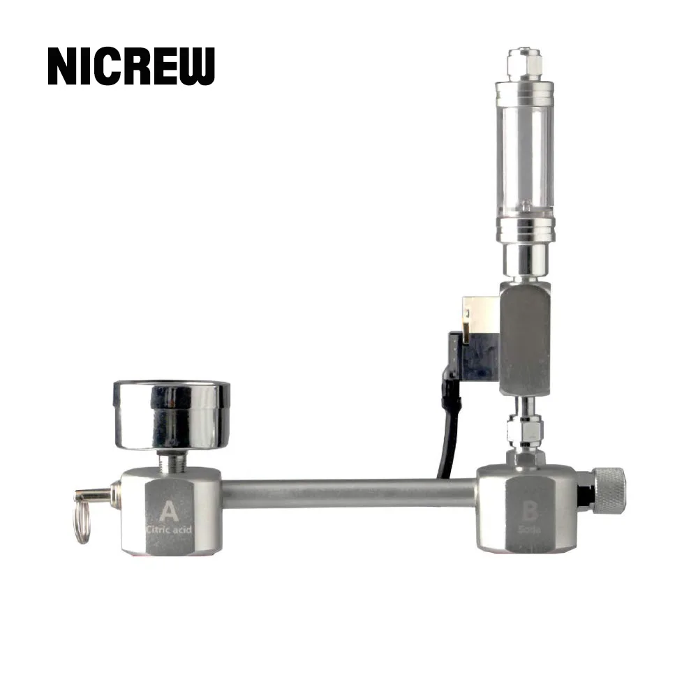 NICREW DIY система генератора СО2 реактора комплект для аквариума регулирующий