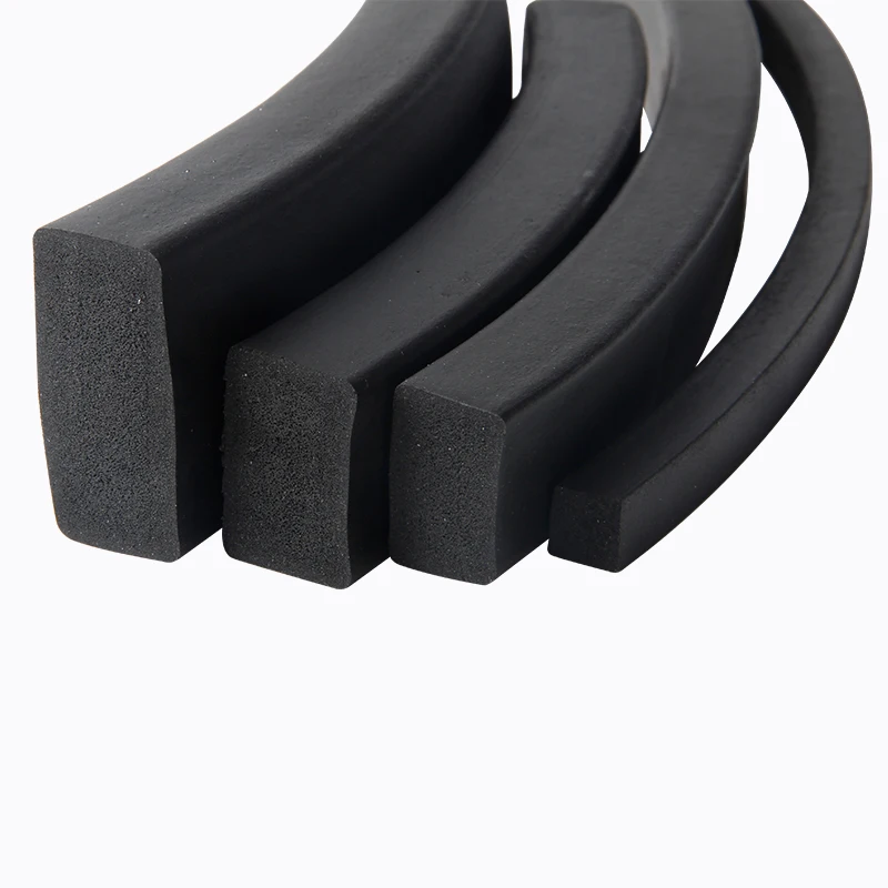 EPDM Rubber Foam Sponge Bar Seal Strip Flat 2 3 5 8 10 15 20 25 30 x 35 40 45 50mm Meter Black | Обустройство дома