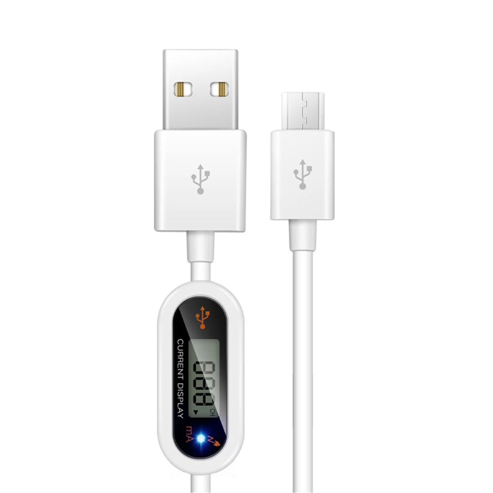 Bakeey Быстрая зарядка кабель type C Micro USB 2A цифровой дисплей кабель передачи данных для быстрой зарядки для huawei P30 Pro Xiaomi Redmi
