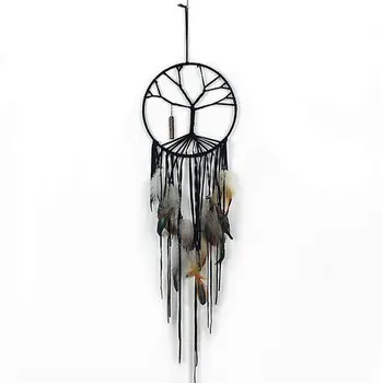 

The Tree of Life Dream Catcher for Kids Bedroom Beautiful Feather Hanging Large Dream catcher
