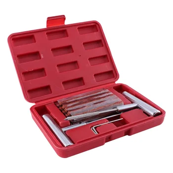 

1 Set of 24pcs Tire Repair Tool Portable Tire Repair Kit Multi-function Tire Repair Supply Tire Accessory for Auto Motorcycle Bi