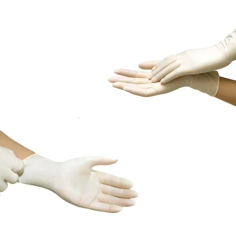 20 пар Одноразовые латексные резиновые перчатки медицинские хирургические Доктор проверка ношение перчатки Открытый спасательные инструменты первой помощи