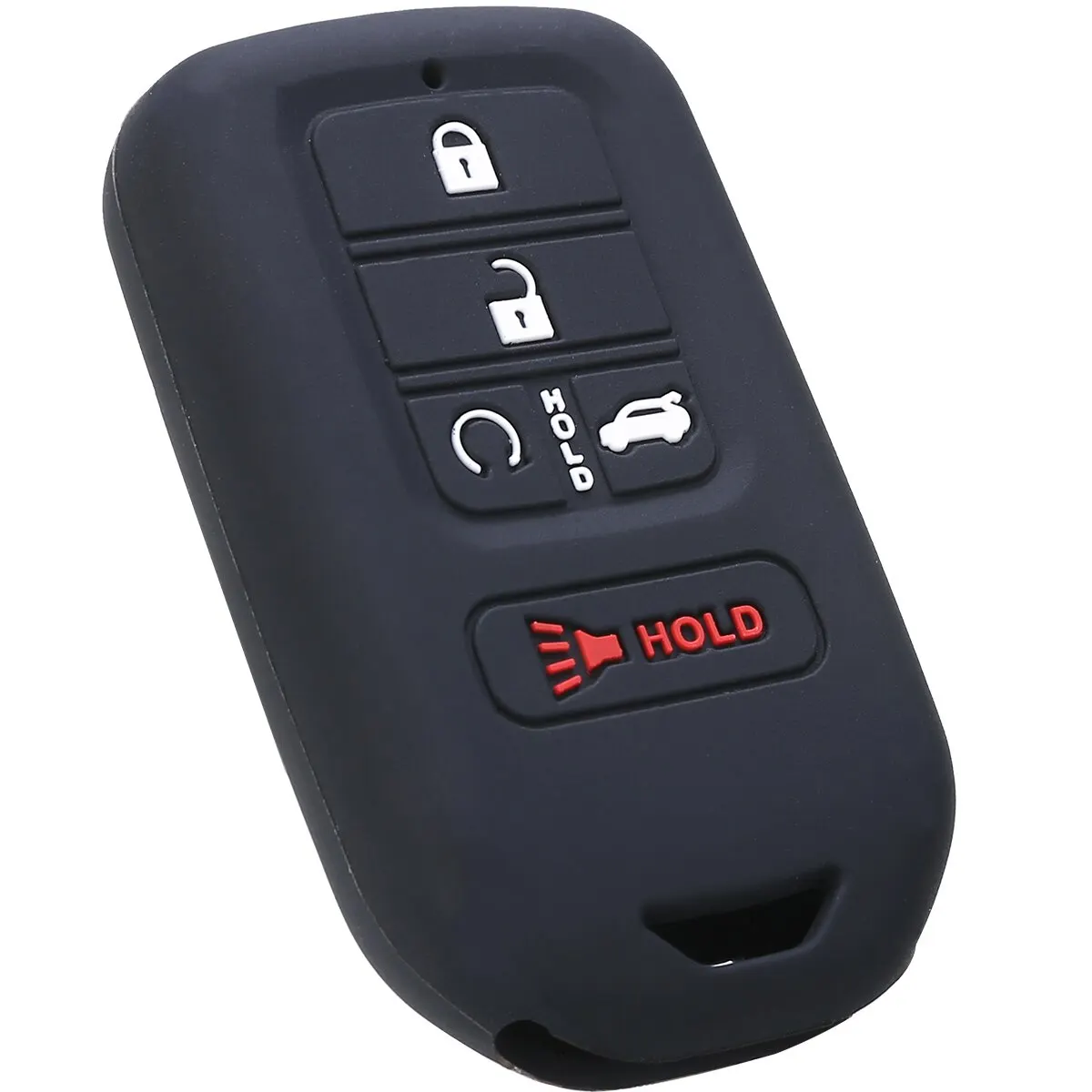 5 Button Dedicated Replacement Car Key Protector Durable Silicone Key Case Cover For Honda Civic Accord CR-V Pilot HR-V 2019