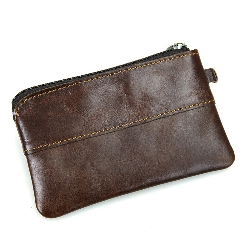 Beste Leather pouch portemonnee coin key case