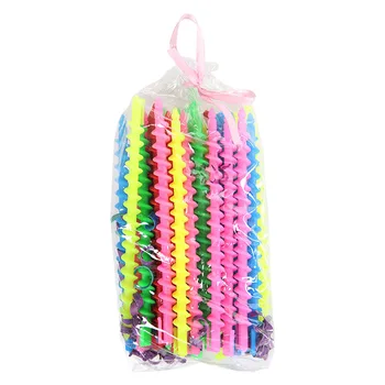 

26pcs Durable Barber Hairdressing Spiral Hair Perm Rod Plastic Salon Tool
