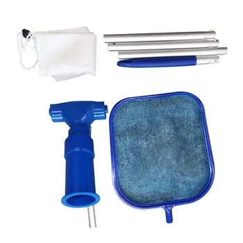 

Swimming Pool Vacuum Cleaner Jet Bathtub Fish Pond Cleaning Vacuum Brush Portable Extendable Cleaning Tool Garden Supplies